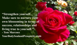 Strengthen yourself.